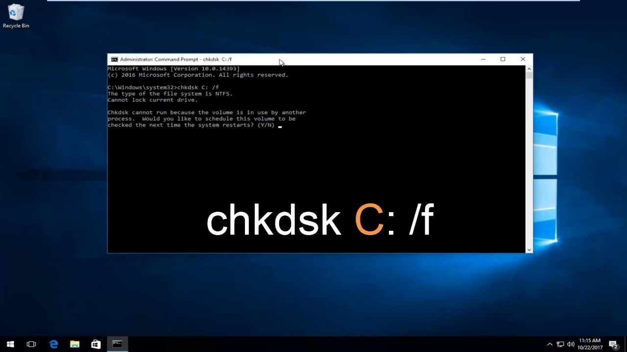 Как проверить диск на ошибки — chkdsk - заметки сис.админа