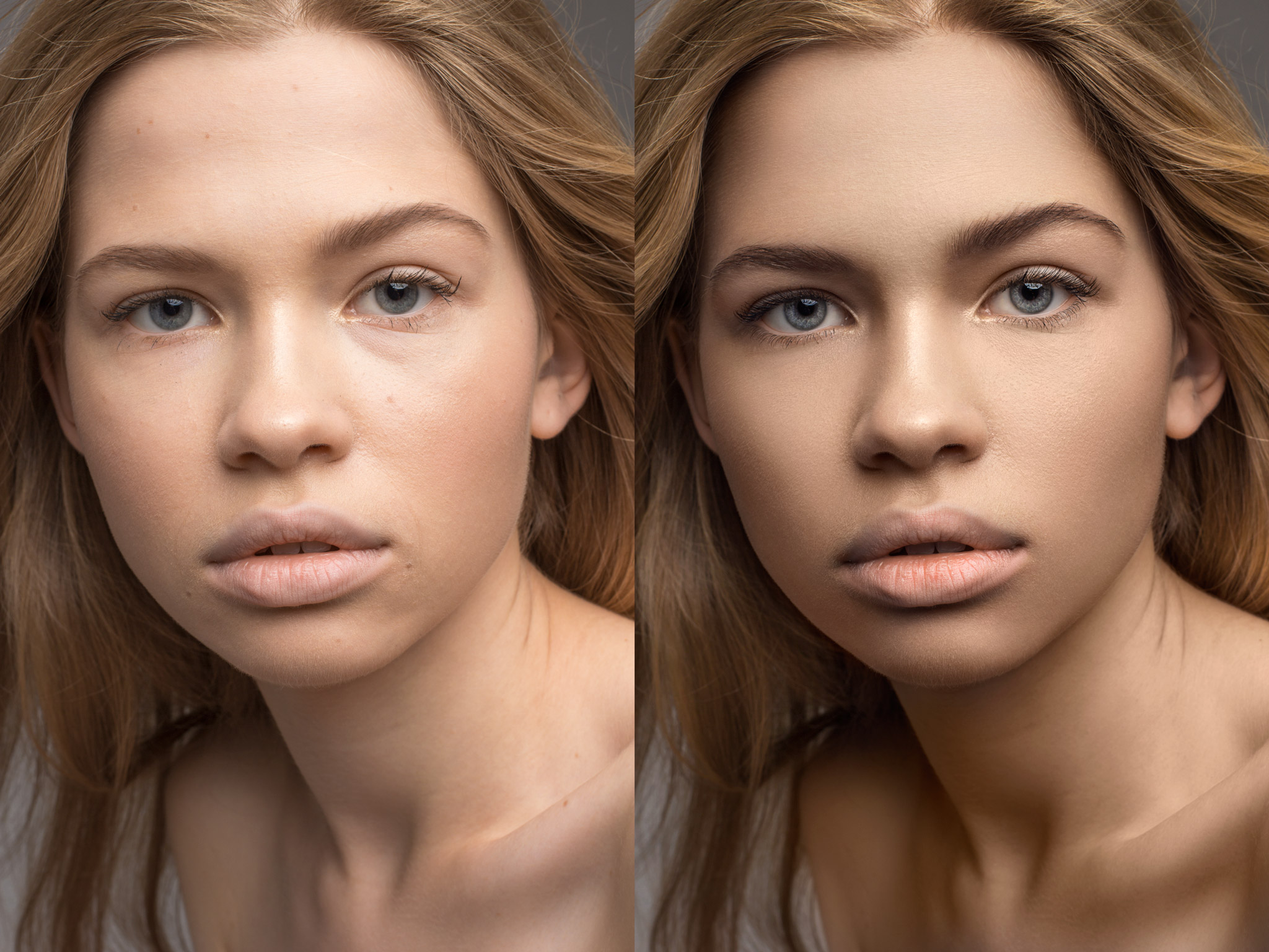 Обработка фото в фотошопе обработка лица