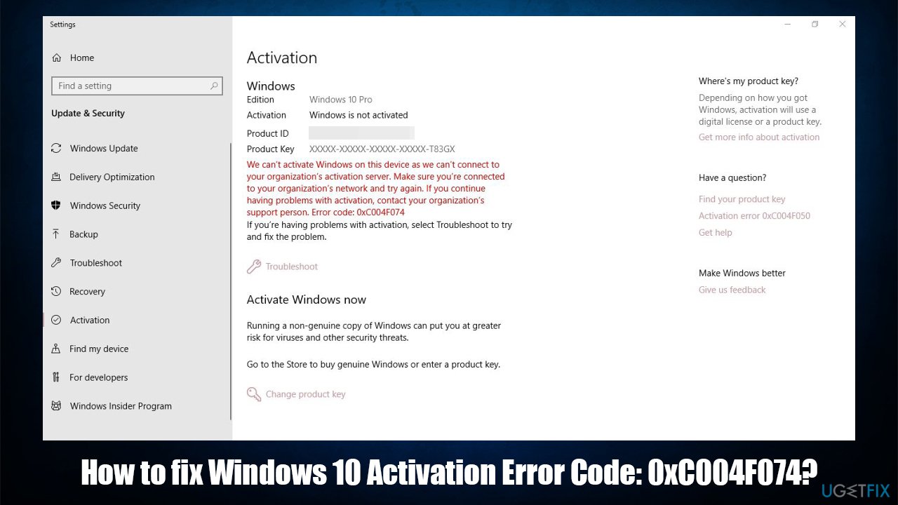 Ошибки активации в windows 10: причины возникновения