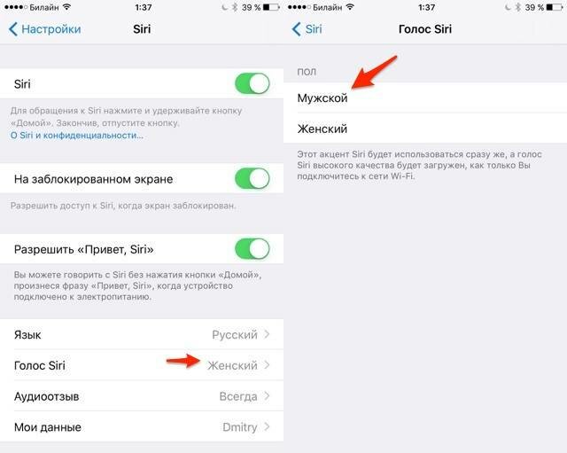 Как включить siri. активация сири