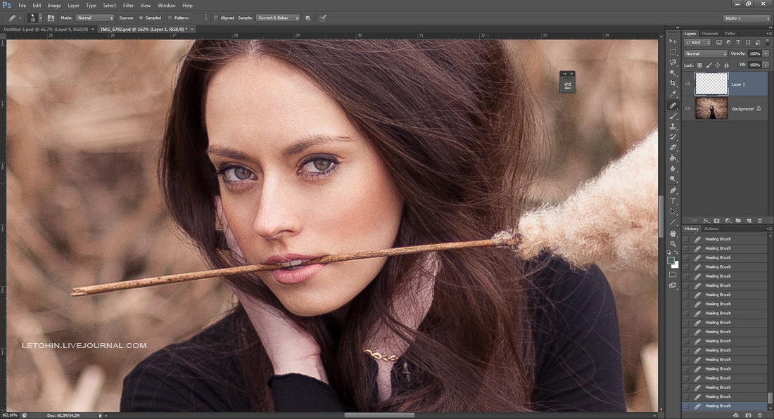 Сделать фото ярче в программе photoshop cs5
