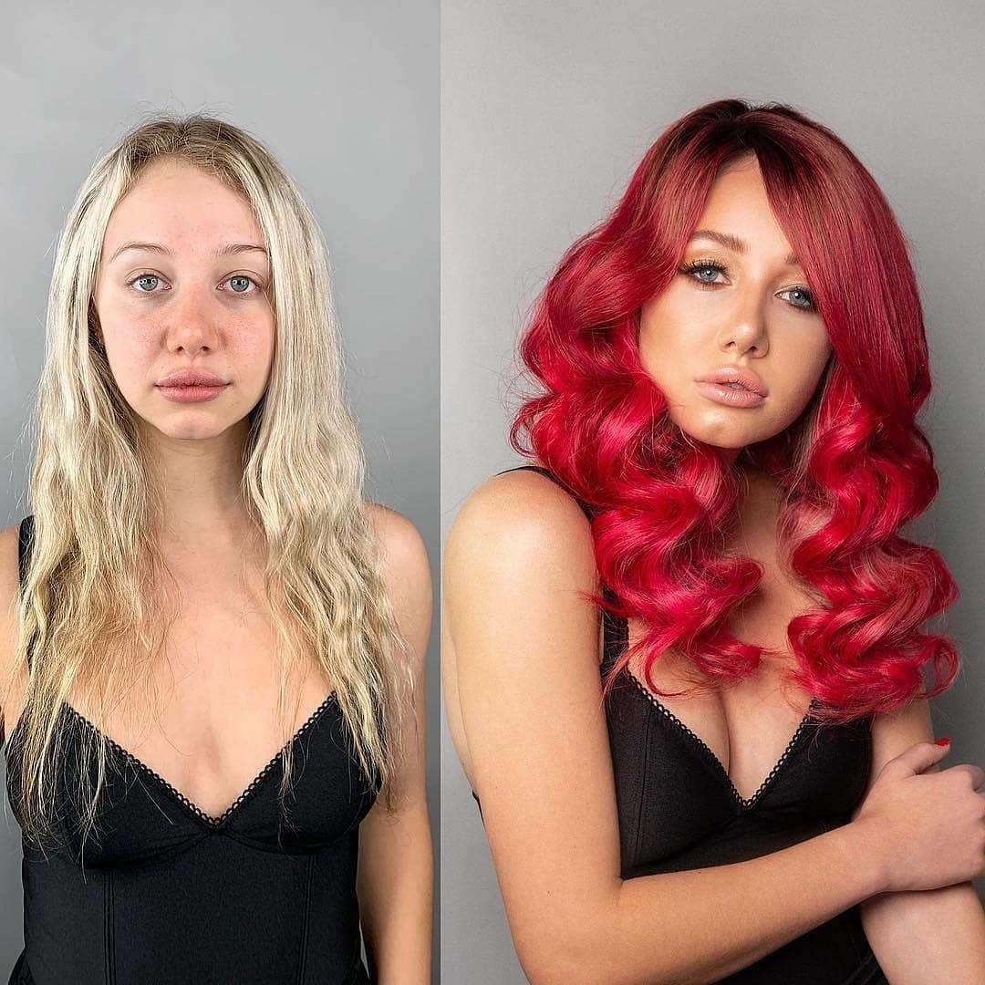 Что происходит с женщиной когда она меняет цвет волос