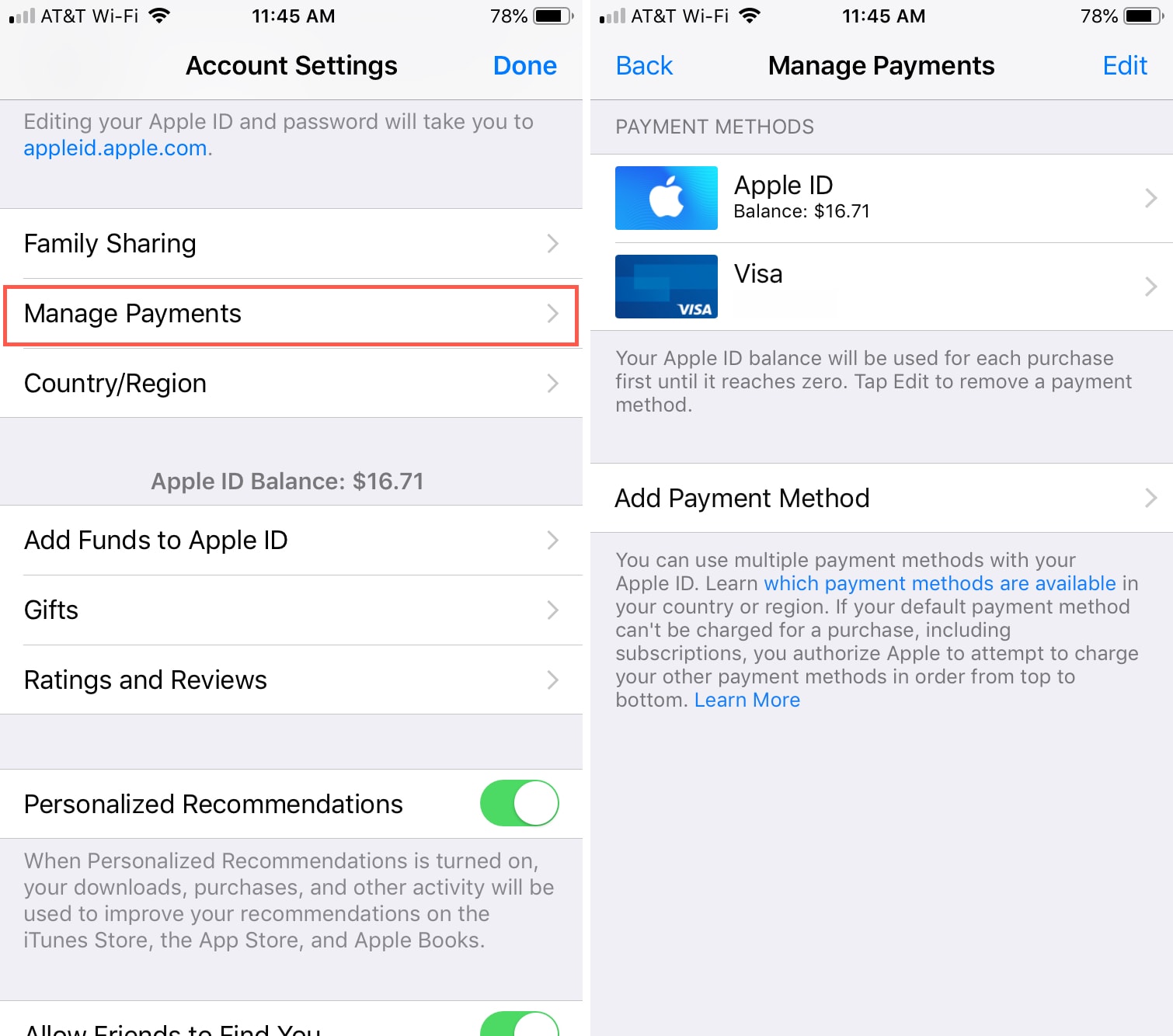 Как оплатить через app store