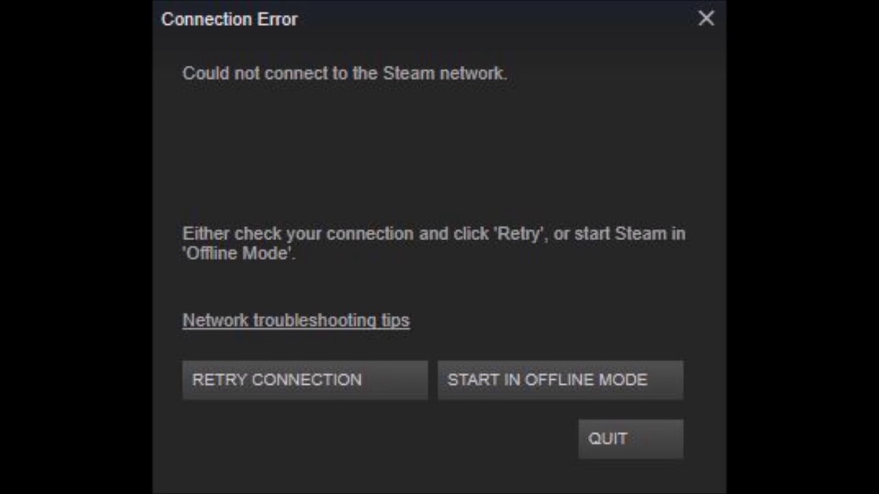 Start offline. Стим офлайн. Steam Error. Steam connect. Connect Error.