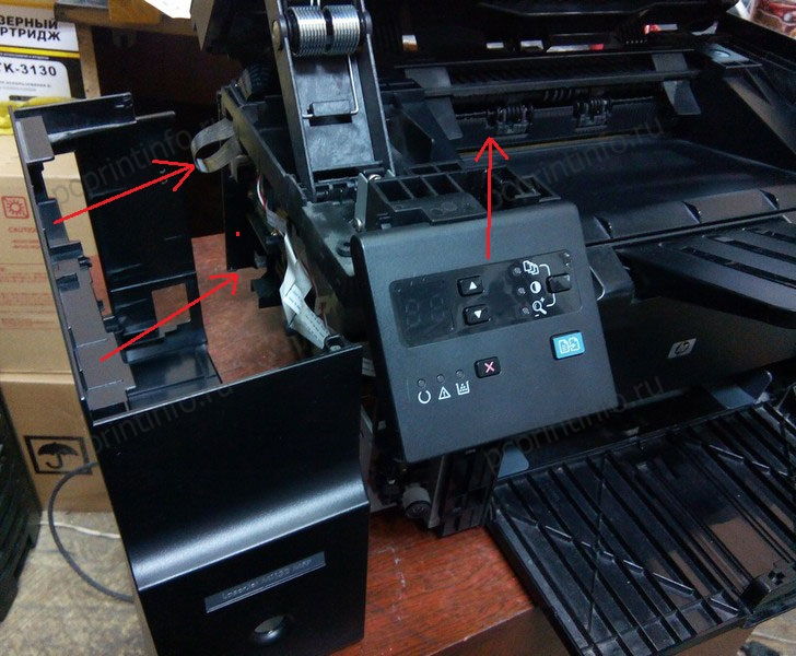 Быстрое решение ошибки e8, e3, e2 или e0 на принтере hp laserjet m1132 mfp