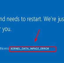Ошибка kernel data inpage error в windows 10, 8, 7 – способы решения