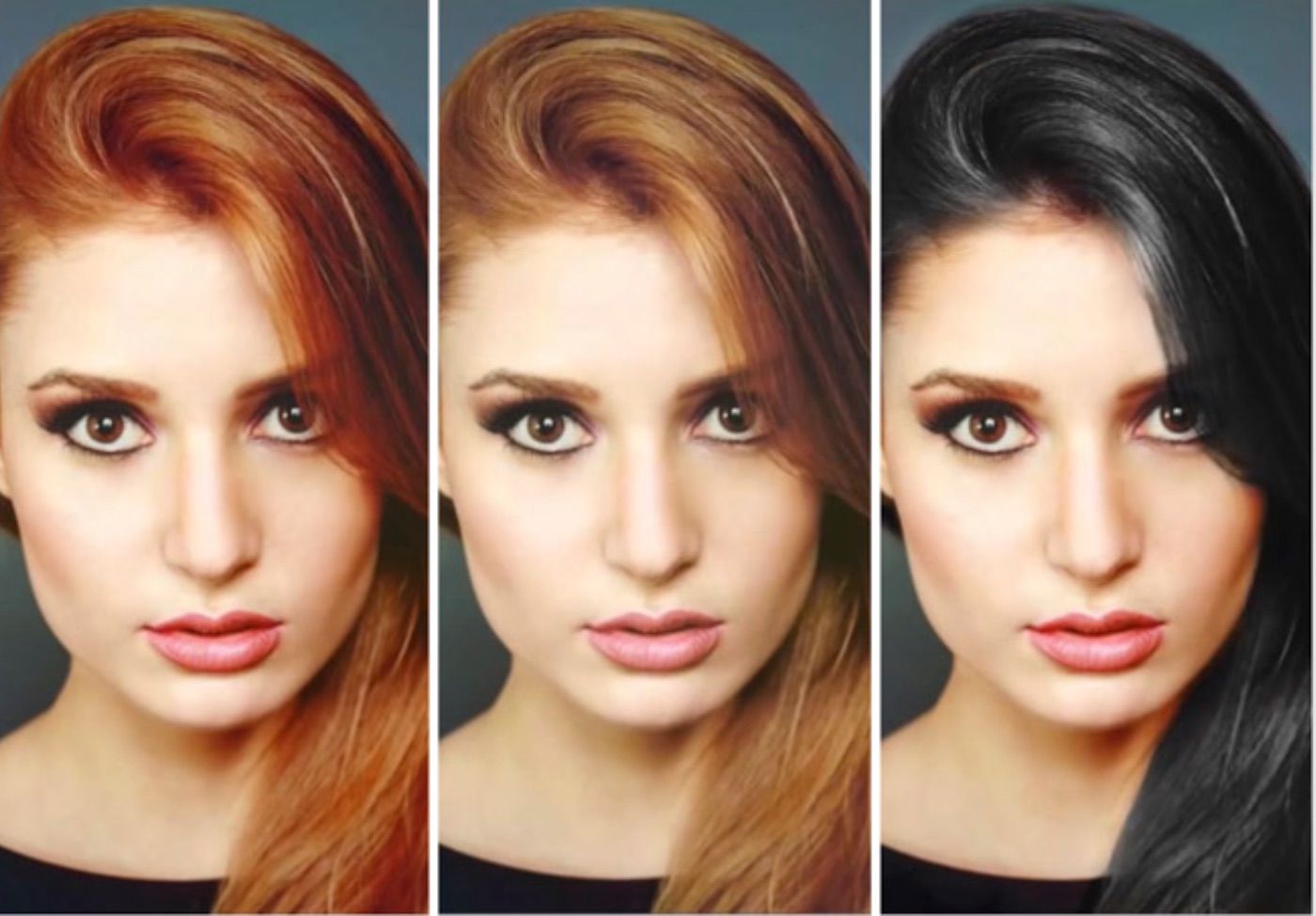 редактор фото изменить цвет волос