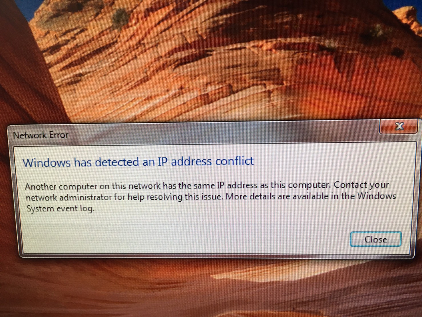 Windows обнаружила конфликт ip-адресов [исправить]