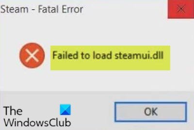 Как исправить failed to load. Failed to load steamui.dll. Steam failed to load steamui.dll. Фатальная ошибка стим. Failed to load steamui.dll как исправить.