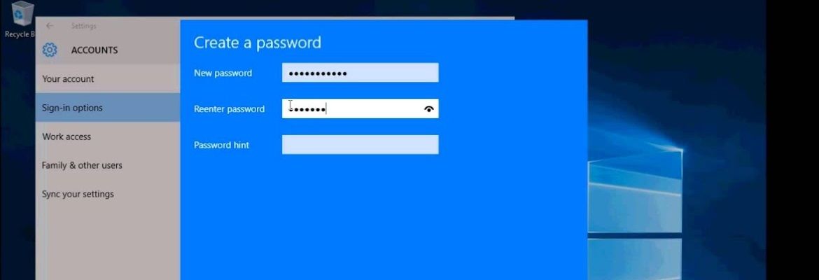 Как установить пароль на компьютер windows – полный гайд [2022]