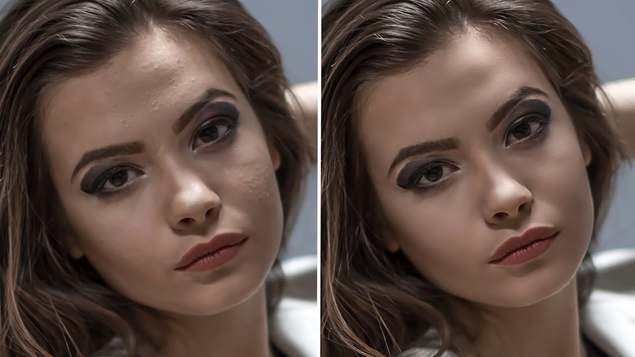Как выровнять тон кожи лица в photoshop: метод частотного разложения